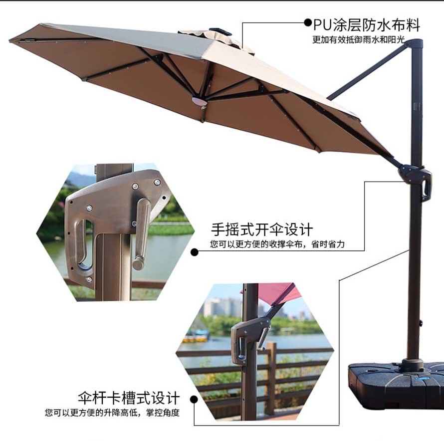 羅馬傘價(jià)格、戶外遮陽傘庭院傘、警用遮陽傘、陜西羅馬傘、戶外單邊傘、豪華羅馬傘