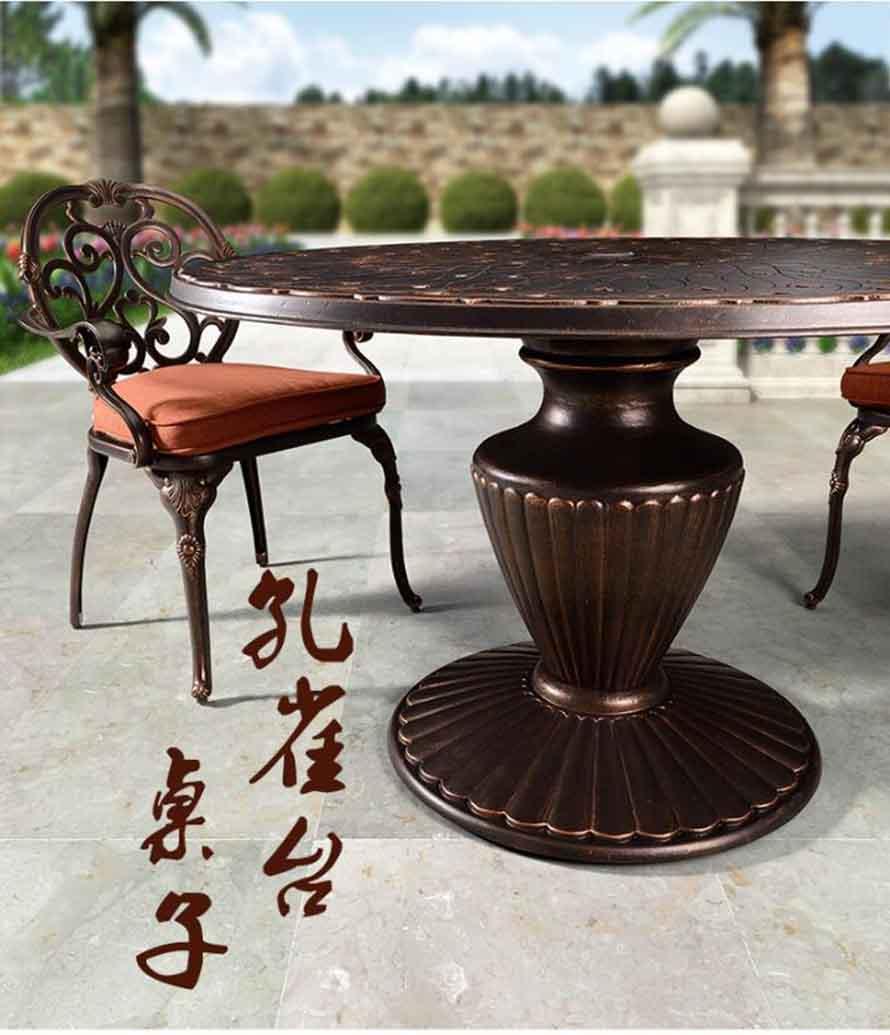 戶外桌椅廠家哪家好、戶外家具什么牌子好、戶外家具、休閑家具、鑄鋁桌椅、園林桌椅