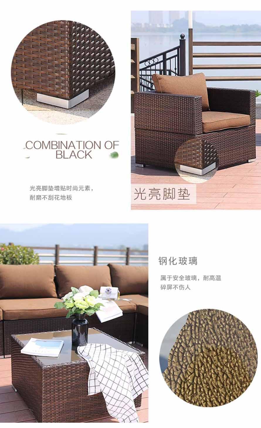咖啡廳編藤桌椅、休閑酒吧藤椅、戶外編藤桌椅、酒吧編藤家具、沙灘休閑躺椅